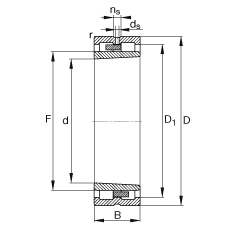 ALS NNU4921-S-K-M-SP, (j) DIN 5412-4 ˜ʵҪߴ, ǶλS, pFF 1:12 ɷx, ּpСď(ni)϶ƹ