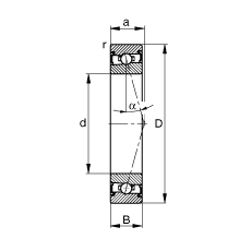 SS HSS71911-C-T-P4S, {(dio)(ji)Ɍb|  = 15ɂ(c)ܷǽ|Ӈ