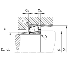 AFLS 30216-A, (j) DIN ISO 355 / DIN 720 ˜ʵҪߴ磬ɷx{(dio)(ji)Ɍ